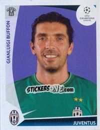 Sticker Gianluigi Buffon - UEFA Champions League 2009-2010 n. 23 - Panini