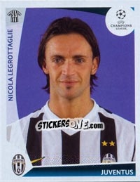Sticker Nicola Legrottaglie - UEFA Champions League 2009-2010 - Panini
