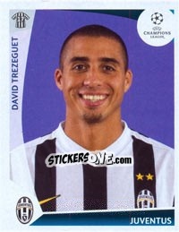 Sticker David Trezeguet - UEFA Champions League 2009-2010 n. 37 - Panini