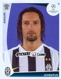Sticker Amauri - UEFA Champions League 2009-2010 - Panini