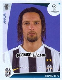 Cromo Amauri - UEFA Champions League 2009-2010 - Panini