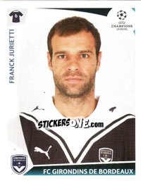 Sticker Franck Jurietti - UEFA Champions League 2009-2010 - Panini