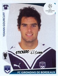 Sticker Yoann Gourcuff - UEFA Champions League 2009-2010 - Panini