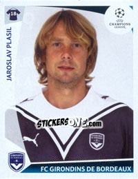 Sticker Jaroslav Plasil - UEFA Champions League 2009-2010 - Panini