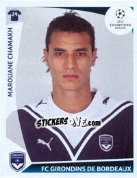 Sticker Marouane Chamakh - UEFA Champions League 2009-2010 - Panini