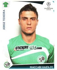 Sticker Jorge Teixeira - UEFA Champions League 2009-2010 - Panini