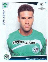 Sticker Dekel Keinan - UEFA Champions League 2009-2010 - Panini