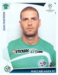 Sticker Shai Maymon - UEFA Champions League 2009-2010 - Panini