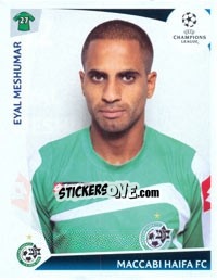 Figurina Eyal Meshumar - UEFA Champions League 2009-2010 - Panini