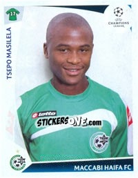 Cromo Tsepo Masilela - UEFA Champions League 2009-2010 - Panini