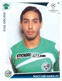 Cromo Eyal Golasa - UEFA Champions League 2009-2010 - Panini