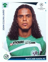 Sticker John Culma Jairo - UEFA Champions League 2009-2010 - Panini