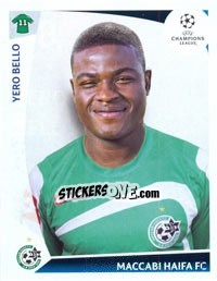 Cromo Yero Bello - UEFA Champions League 2009-2010 - Panini