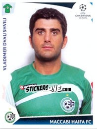 Sticker Vladimer Dvalishvili - UEFA Champions League 2009-2010 - Panini