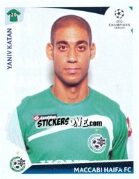 Figurina Yaniv Katan - UEFA Champions League 2009-2010 - Panini