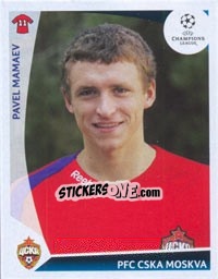 Sticker Pavel Mamaev - UEFA Champions League 2009-2010 - Panini