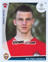 Sticker Tomas Necid - UEFA Champions League 2009-2010 - Panini