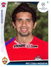 Sticker Guilherme - UEFA Champions League 2009-2010 - Panini