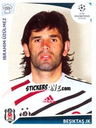 Cromo Ibrahim Üzülmez - UEFA Champions League 2009-2010 - Panini