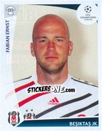 Sticker Fabian Ernst - UEFA Champions League 2009-2010 - Panini