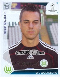 Sticker Diego Benaglio - UEFA Champions League 2009-2010 n. 125 - Panini
