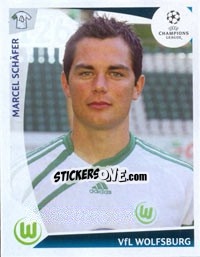 Sticker Marcel Schäfer - UEFA Champions League 2009-2010 - Panini