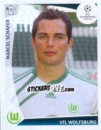 Cromo Marcel Schäfer - UEFA Champions League 2009-2010 - Panini