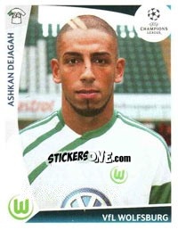 Sticker Ashkan Dejagah - UEFA Champions League 2009-2010 - Panini