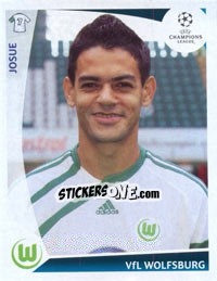 Sticker Josue - UEFA Champions League 2009-2010 n. 133 - Panini