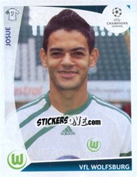 Sticker Josue - UEFA Champions League 2009-2010 - Panini