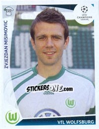 Sticker Zvjezdan Misimovic - UEFA Champions League 2009-2010 - Panini