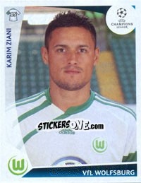 Sticker Karim Ziani - UEFA Champions League 2009-2010 - Panini