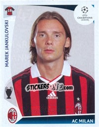 Sticker Marek Jankulovski - UEFA Champions League 2009-2010 - Panini