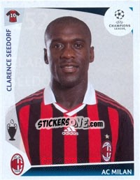 Sticker Clarence Seedorf - UEFA Champions League 2009-2010 - Panini