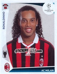 Cromo Ronaldinho - UEFA Champions League 2009-2010 - Panini