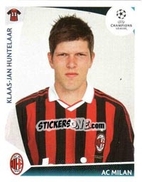 Sticker Klaas-Jan Huntelaar - UEFA Champions League 2009-2010 n. 157 - Panini