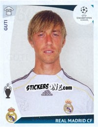 Sticker Guti - UEFA Champions League 2009-2010 - Panini
