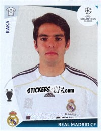 Sticker Kaka - UEFA Champions League 2009-2010 - Panini