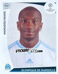 Sticker Mamadou Niang - UEFA Champions League 2009-2010 - Panini