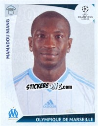 Figurina Mamadou Niang - UEFA Champions League 2009-2010 - Panini