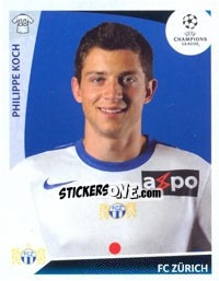 Sticker Philippe Koch - UEFA Champions League 2009-2010 - Panini