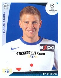Sticker Florian Stahel - UEFA Champions League 2009-2010 - Panini