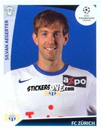 Figurina Silvan Aegerter - UEFA Champions League 2009-2010 - Panini