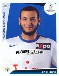 Figurina Yassine Chikhaoui - UEFA Champions League 2009-2010 - Panini