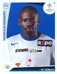 Figurina Onyekachi Okonkwo - UEFA Champions League 2009-2010 - Panini