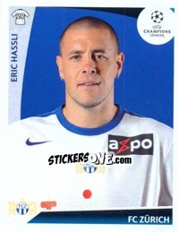 Figurina Eric Hassli - UEFA Champions League 2009-2010 - Panini