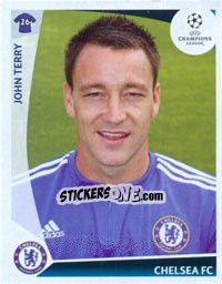 Cromo John Terry - UEFA Champions League 2009-2010 - Panini