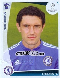Sticker Yuri Zhirkov - UEFA Champions League 2009-2010 n. 216 - Panini