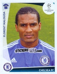 Cromo Florent Malouda