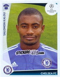 Sticker Salomon Kalou - UEFA Champions League 2009-2010 n. 223 - Panini